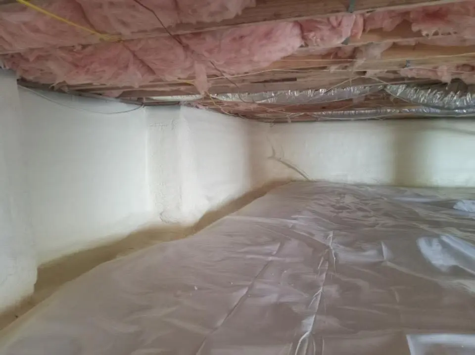 Crawl space encapsulation with closed-cell spray foam for Roof Maintenance in Rowland Heights
